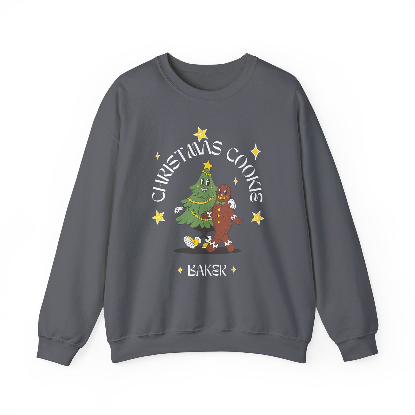 Christmas Cookie "BAKER" Sweatshirt - Funny Family Matching