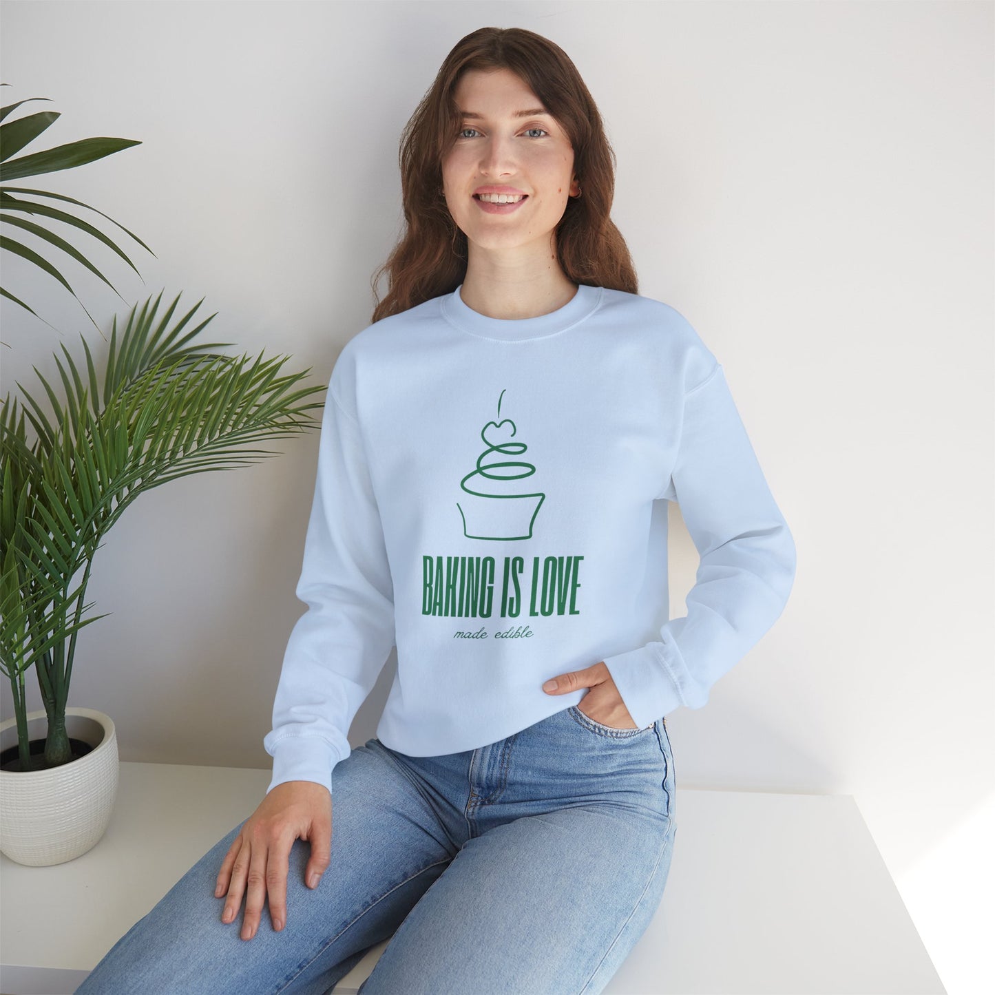 Baking is Love Made Edible Sweatshirt