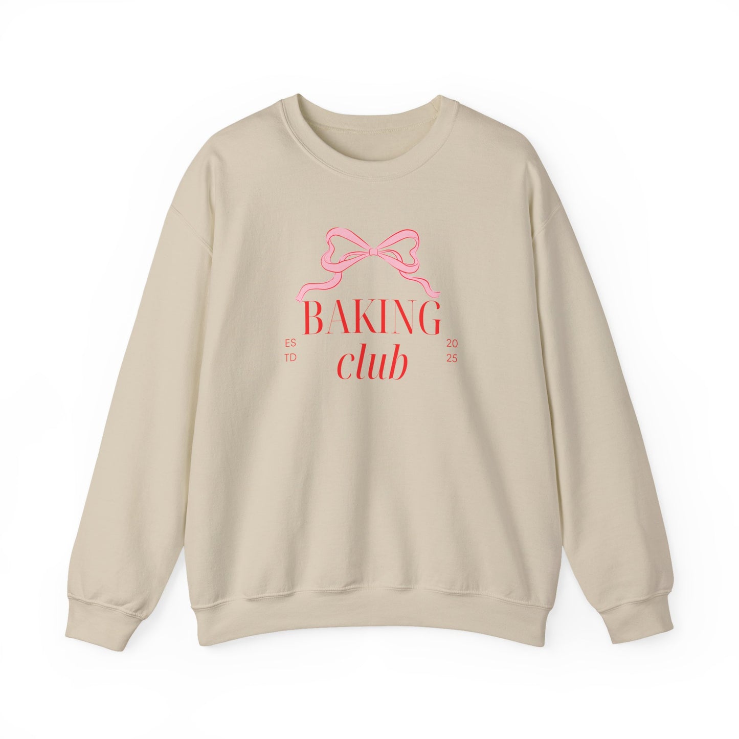 Baking Club Sweatshirt - Coquette Bow