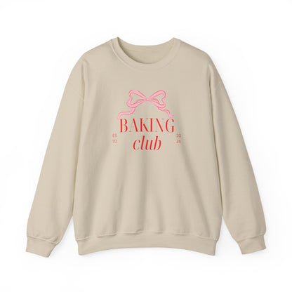 Baking Club Sweatshirt - Coquette Bow