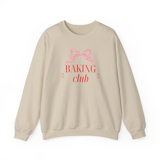 Baking Club Sweatshirt - Coquette Bow