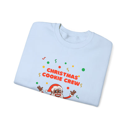 Copy of Christmas Cookie Crew Sweatshirt, Holiday Fashion, Festive Apparel, Cozy Crew, Gift for Bakers, Winter Wear