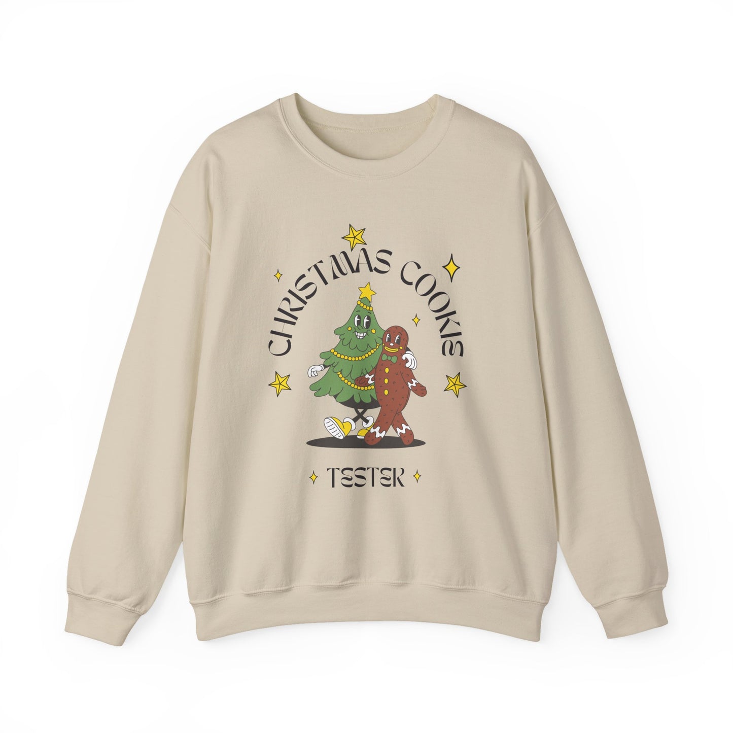 Christmas Cookie "TESTER" Sweatshirt - Funny Family Matching