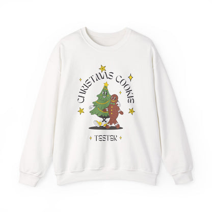 Christmas Cookie "TESTER" Sweatshirt - Funny Family Matching