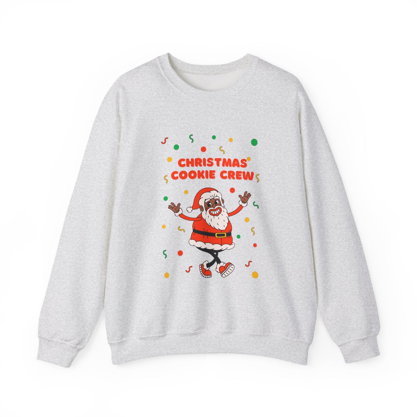 Christmas Cookie Crew Sweatshirt, Holiday Fashion, Festive Apparel, Cozy Crew, Gift for Bakers, Winter Wear
