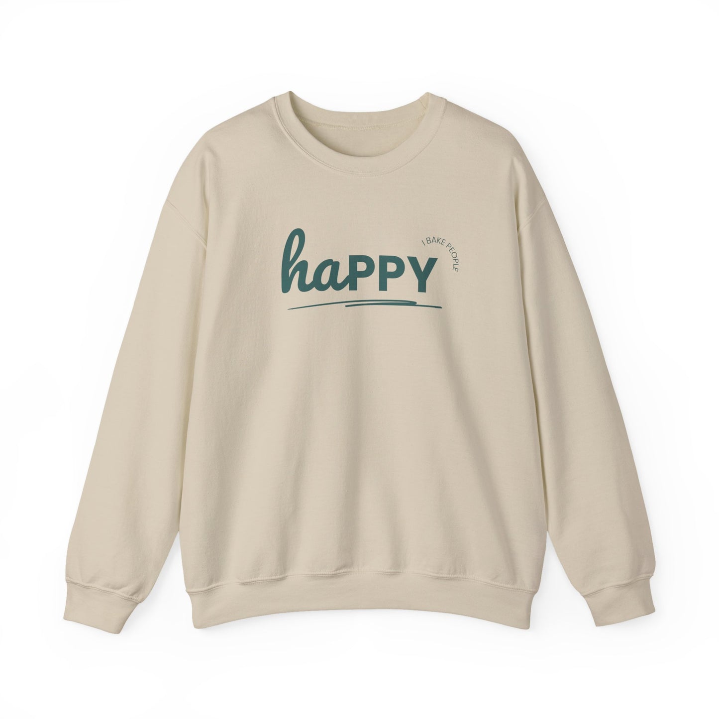 "I bake people happy' Baking Sweatshirt