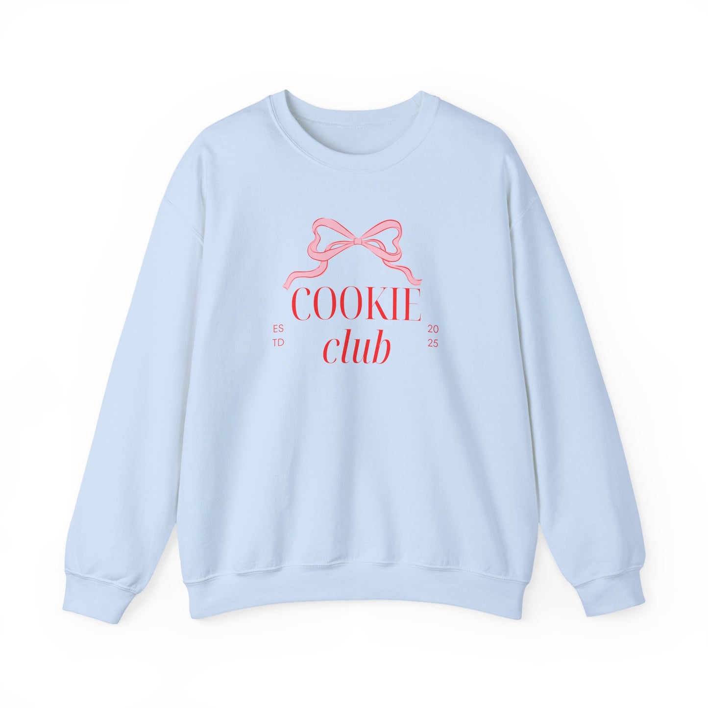 Cookie Club Sweatshirt - Coquette Bow