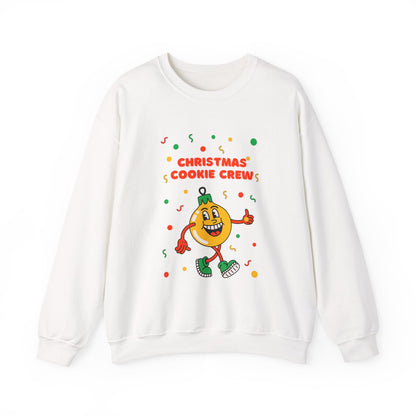 Christmas Cookie Crew Sweatshirt, Holiday Fashion, Festive Apparel, Cozy Crew, Gift for Bakers, Winter Wear
