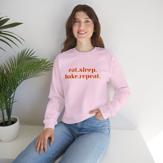 Eat Sleep Bake Repeat Sweatshirt