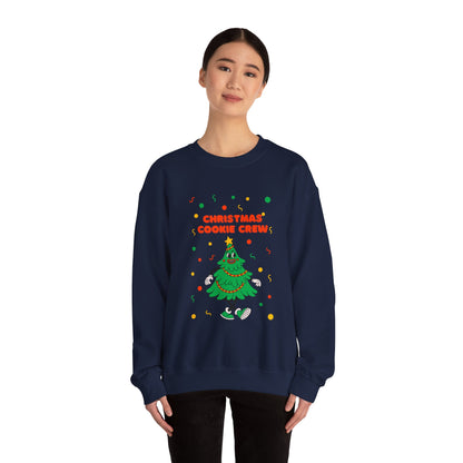 Copy of Christmas Cookie Crew Sweatshirt, Holiday Fashion, Festive Apparel, Cozy Crew, Gift for Bakers, Winter Wear