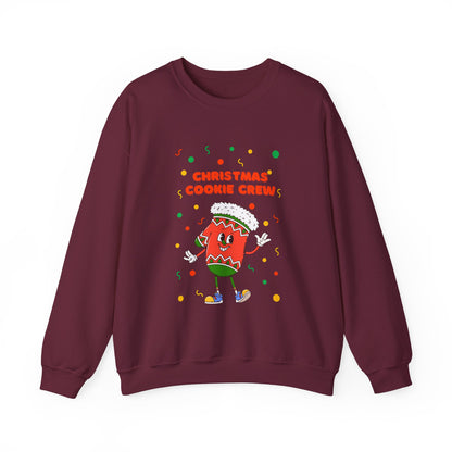 Copy of Christmas Cookie Crew Sweatshirt, Holiday Fashion, Festive Apparel, Cozy Crew, Gift for Bakers, Winter Wear